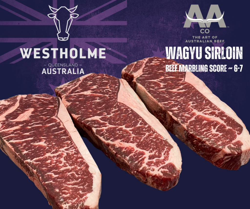 Sirloin Steak Westholme Wagyu Bms 6 7 John Davidsons