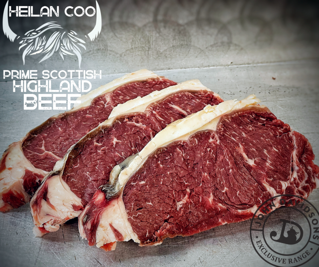 Highland Cow Sirloin Steak John Davidsons