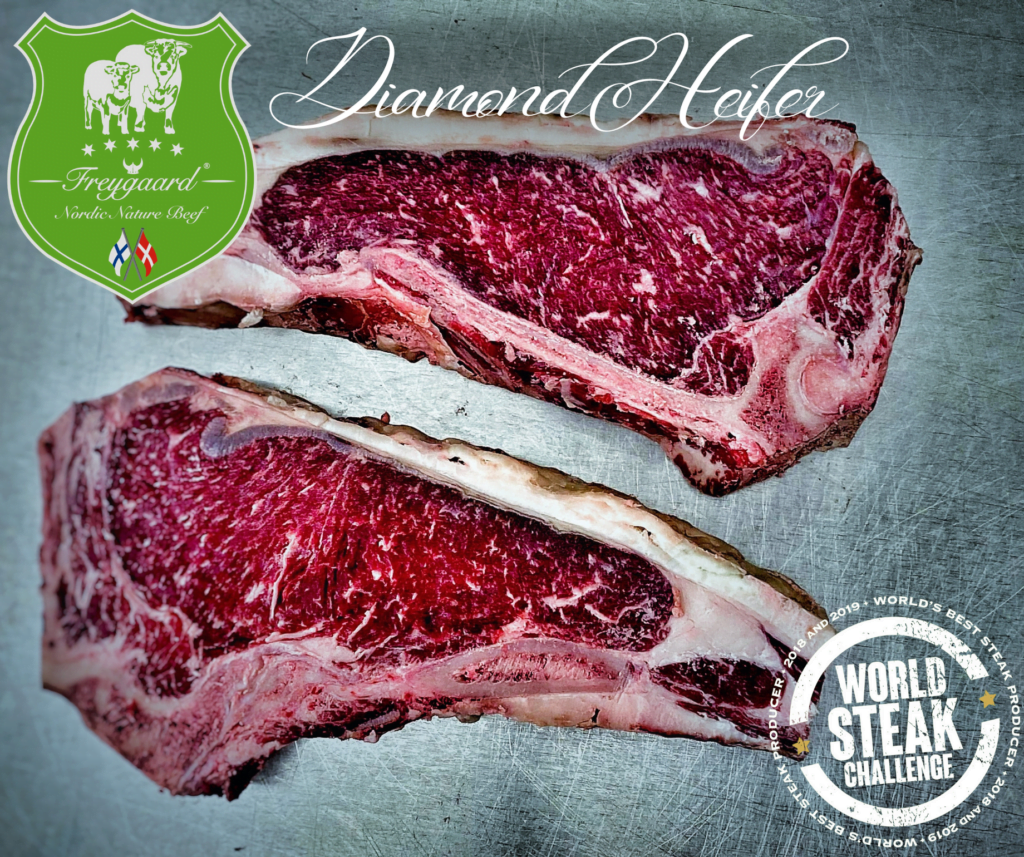 Freygaard Nordic Nature Diamond Heifer Bone In Sirloin Steak John